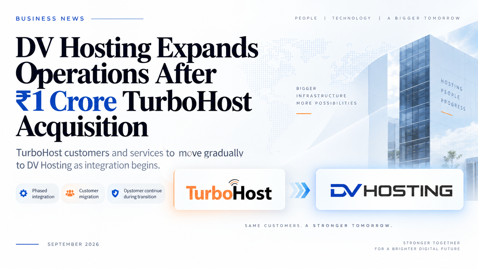 DV Hosting Expands Operations After ₹1 Crore TurboHost Acquisition